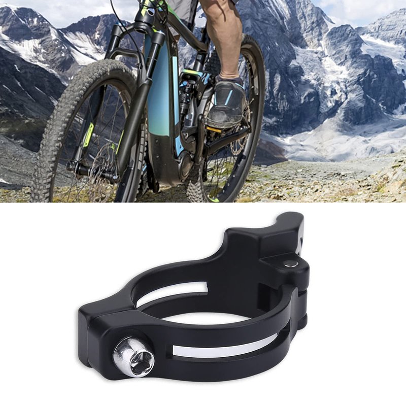 QANYEGN 34.9mm MEIJUN Front Derailleur Clamp, Front Derailleur Adapter Clamp Clip, Cycling Accessory for Road Bike (2 Sizes)