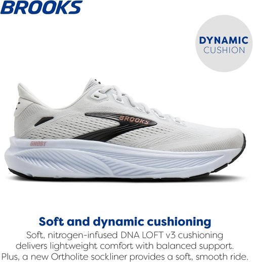 Brooks Women's Ghost 18 Running Shoes - Lightweight & Comfortable | Ideal for Walking & Running