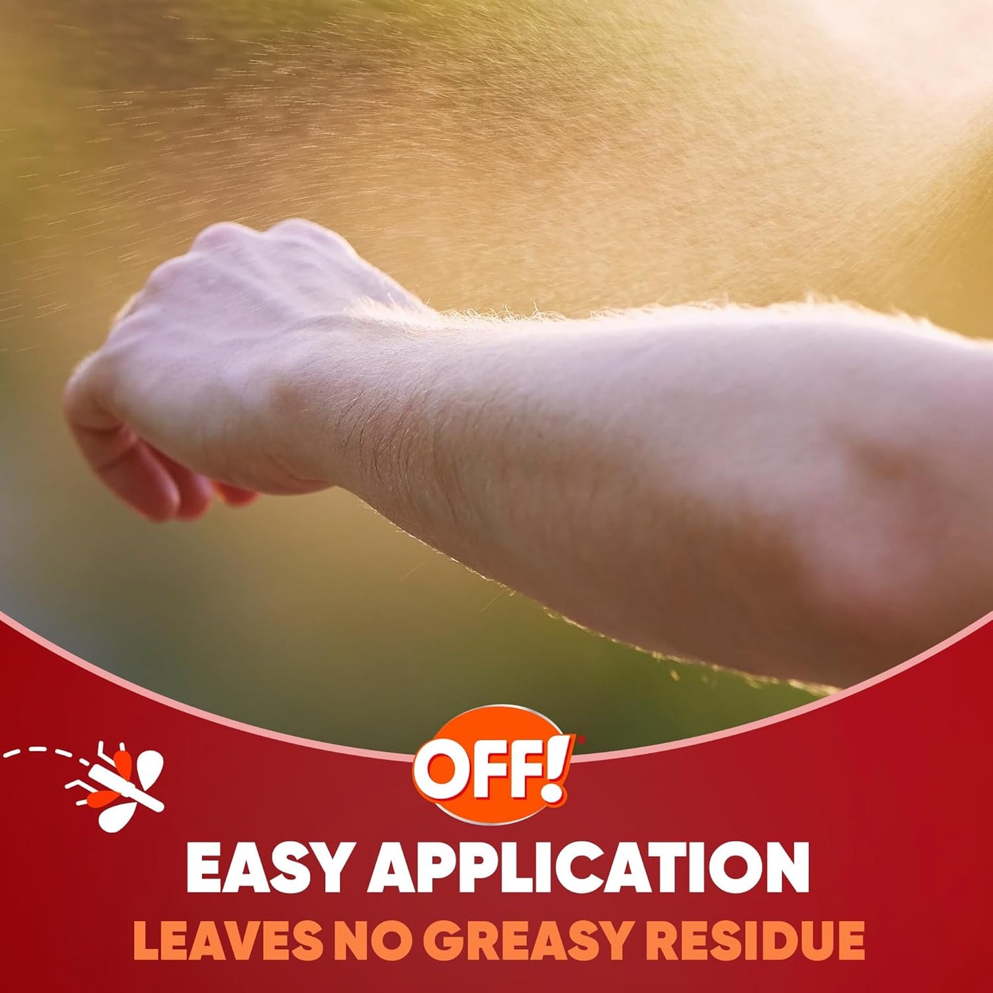 OFF! Active Insect Repellent - Sweat-Resistant Formula for Maximum Protection