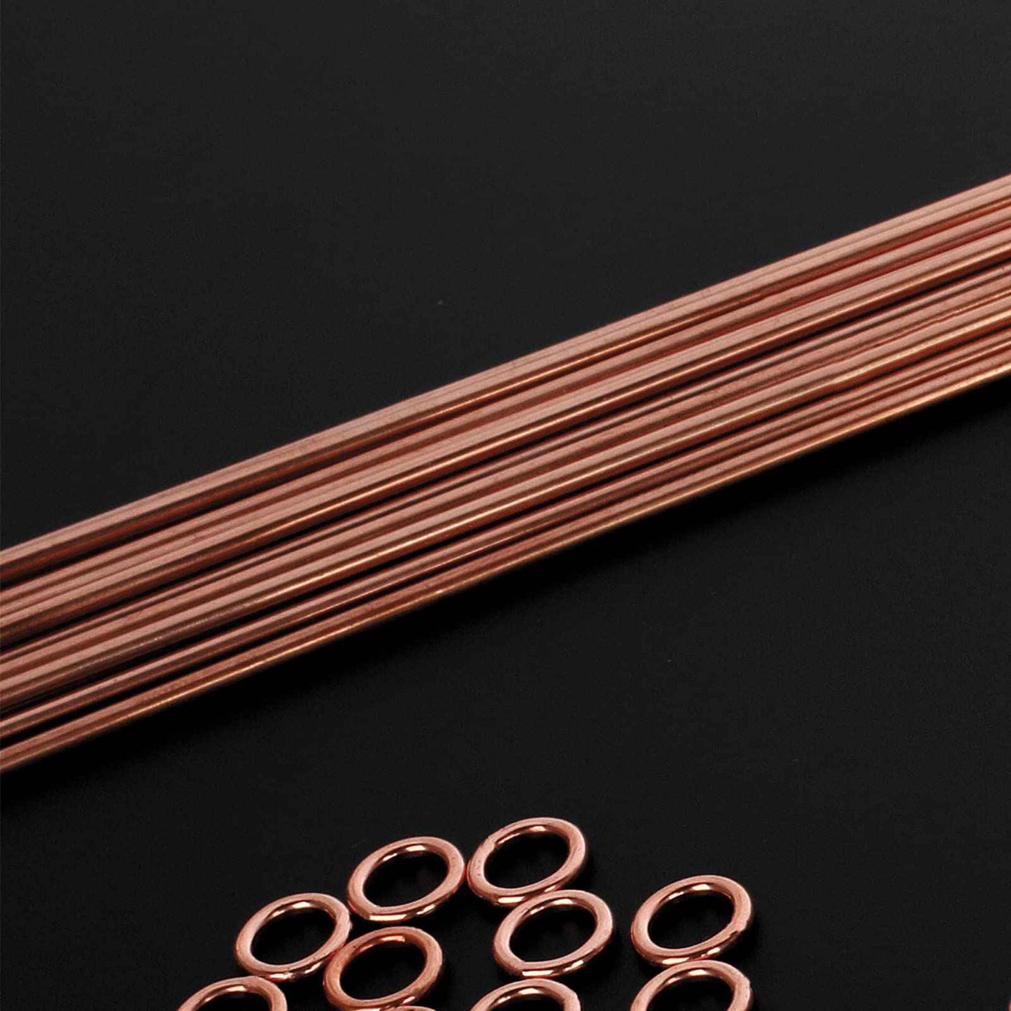 BLUEFIRE 1/2 lb 9pcs Bare Bronze Brazing Rods Low Fume Copper Brazing Alloys Diameter 1/8” Length 14” Solid LFB Sticks for TIG MAPP Propane Torch Gas Welding Brass Carbon Steel Cast Iron Nickel Alloy