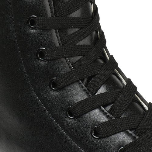 Jessie Leather Roller Skates - Adjustable Four-Wheel Premium Skates for Women, Men, Boys & Girls (Flash Wheel, Women's 8/ Men's 6.5)