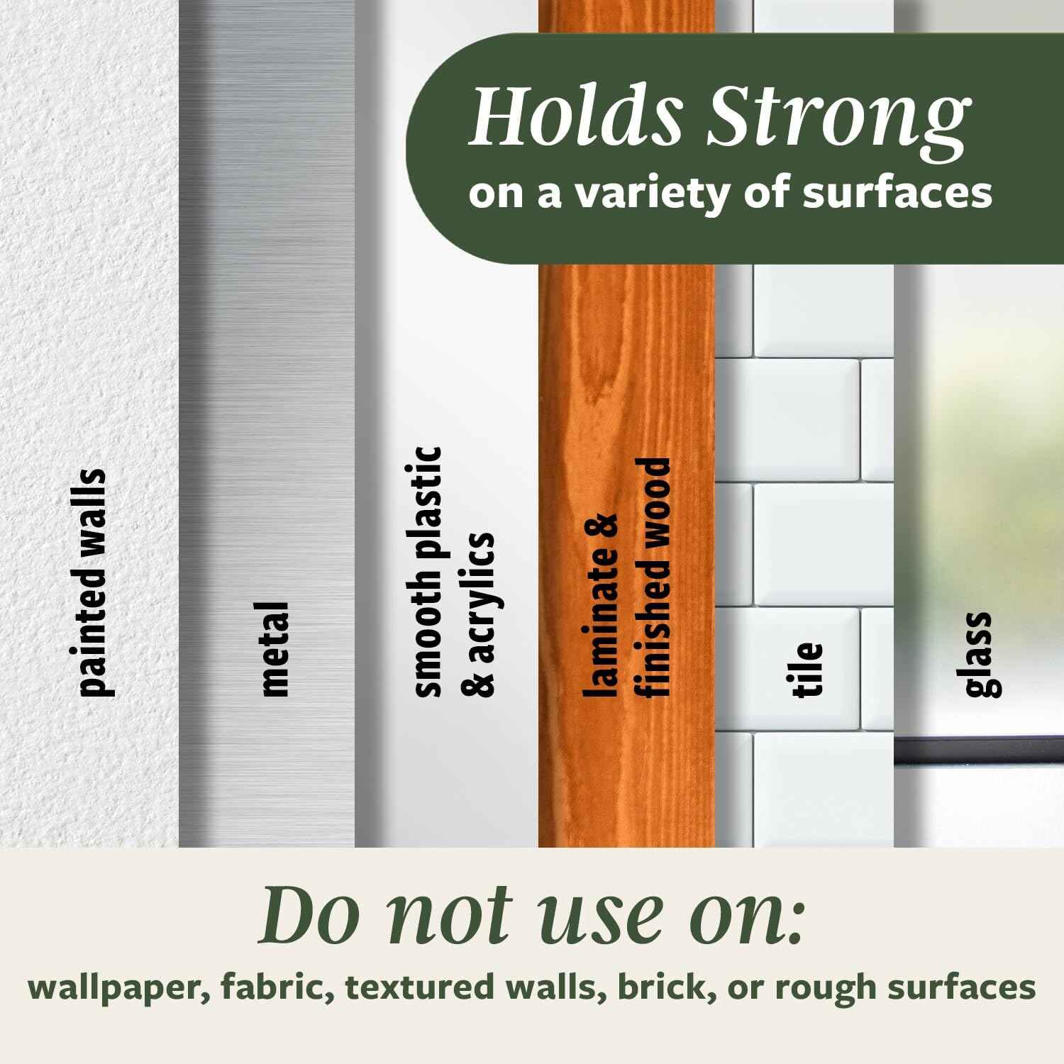 Command Medium Rosemary Wall Hooks, 4 Coat Hooks and 6 Command Strips, Damage-Free Hanging with Adhesive, No Tools Great for Hanging Home Decor, Holds up to 3 lb