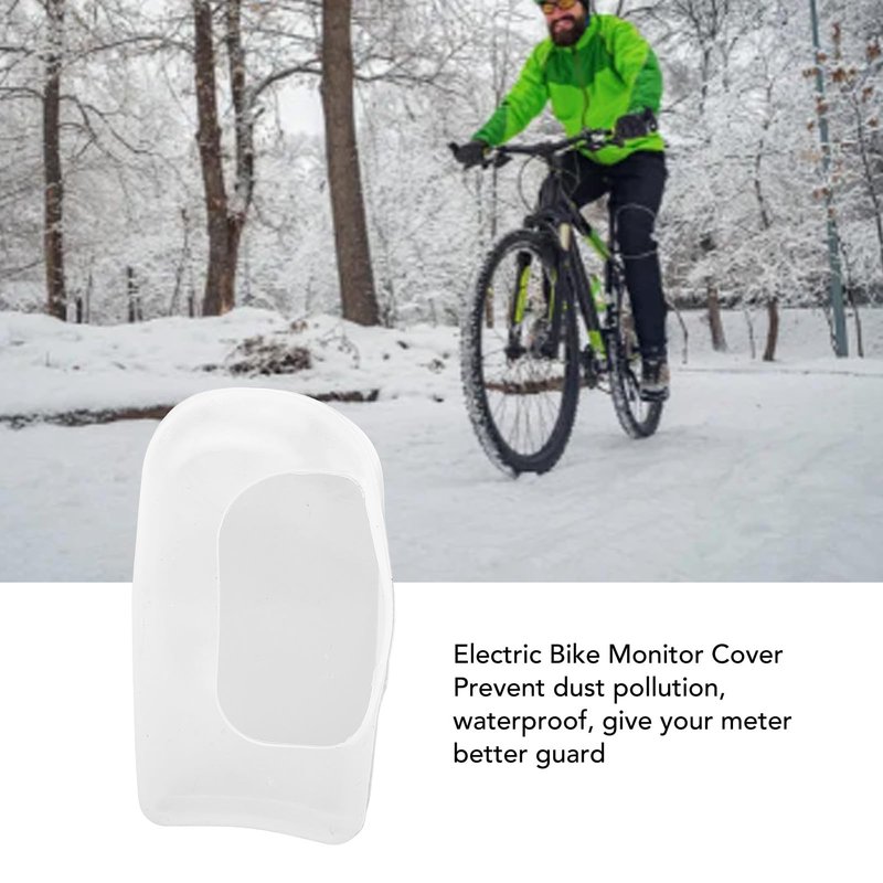 Silicone Protective Cover Waterproof Electric Bike Speedometer Monitor Cover for 790 810 880 Display Screen