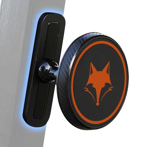 DESERT FOX GOLF Magnetic Phone Mount - Ultra Strong Magnetic Golf Cart Phone Holder - 360° Rotation - Secure No-Slip Grip - Instant GPS, Music, and Scoring App Access