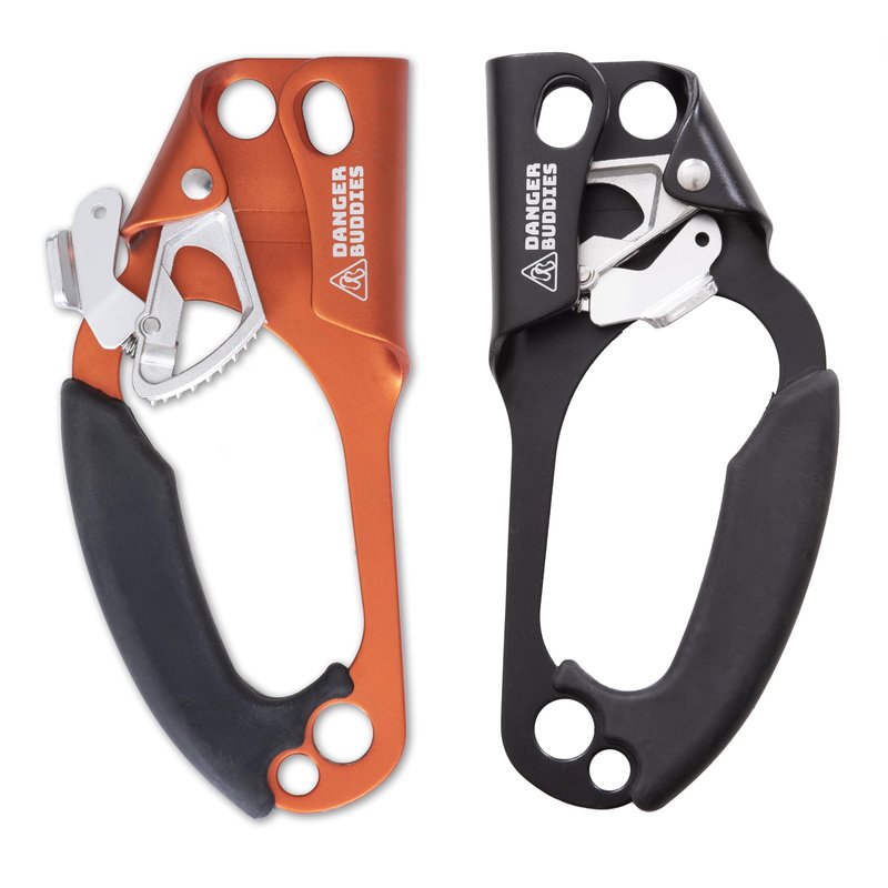 Danger Buddies Climbing Hand Ascender - UIAA Approved Ascension Device (Left & Right)