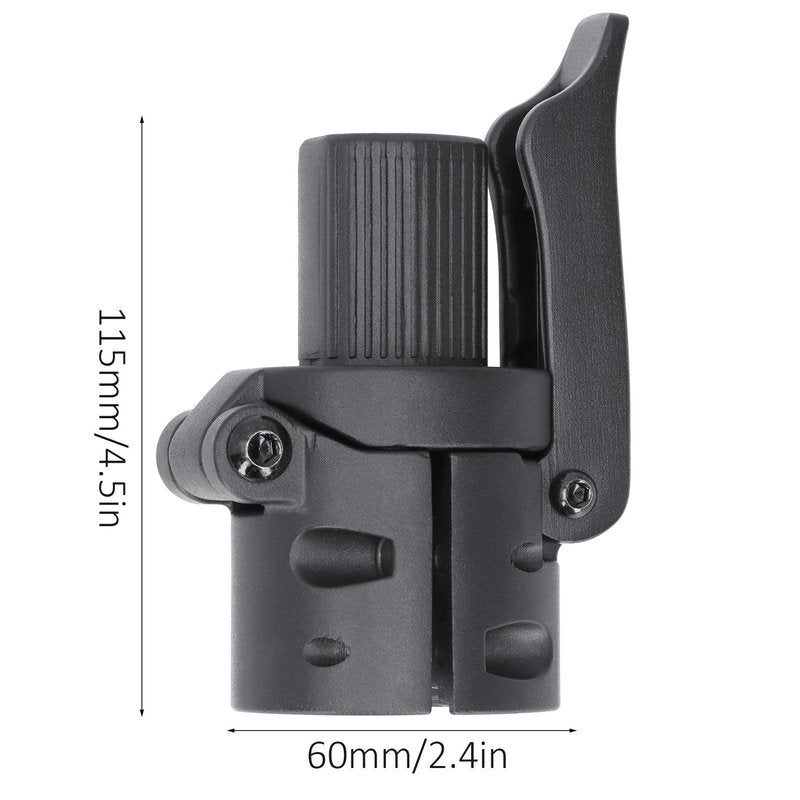VGEBY Electric Scooter Folding Pole Base Replacement, Folder Base Folding Rod Base Lock Screw compatible with Ninebot max G30