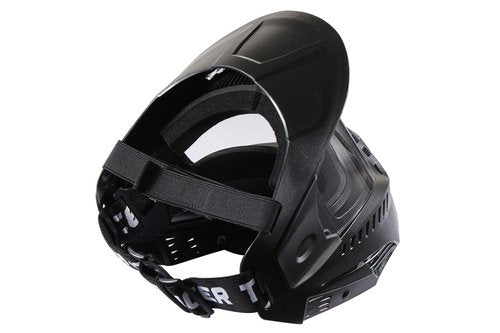 Lancer Tactical Full Face Airsoft Mask with Visor Black