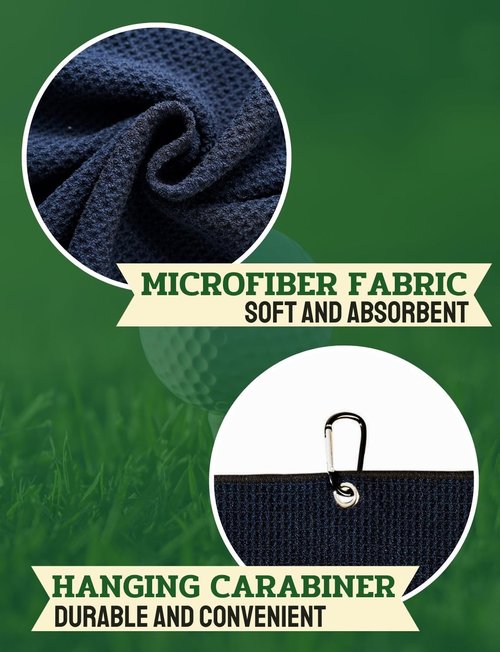 CybGene 30th Birthday Gifts Golf for Men Golfer, Funny Golf Towels for Golf Lovers, Husband, Perfect for Dad, Boss, Grandpa for Birthday