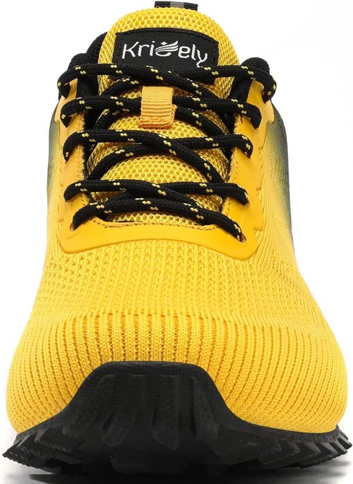 Ikunka Men's Fashion Sneakers - Lightweight & Breathable Walking Shoes for Cross Training | Non-Slip Design