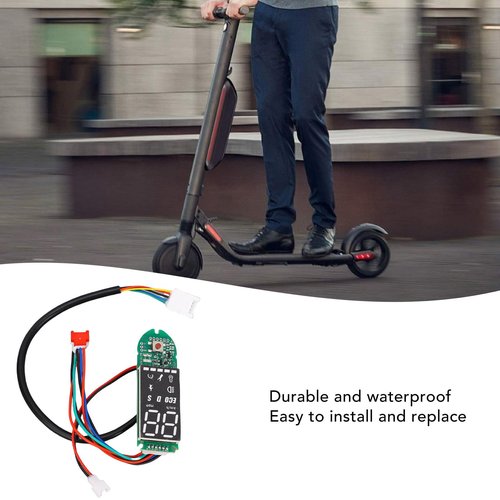 CHEOTIME Electric Scooter Dashboard Circuit Board, PCB Electric Scooter BT Digital Display Dashboard Parts for 8.5 to 10in Electric Scooter Controller Parts