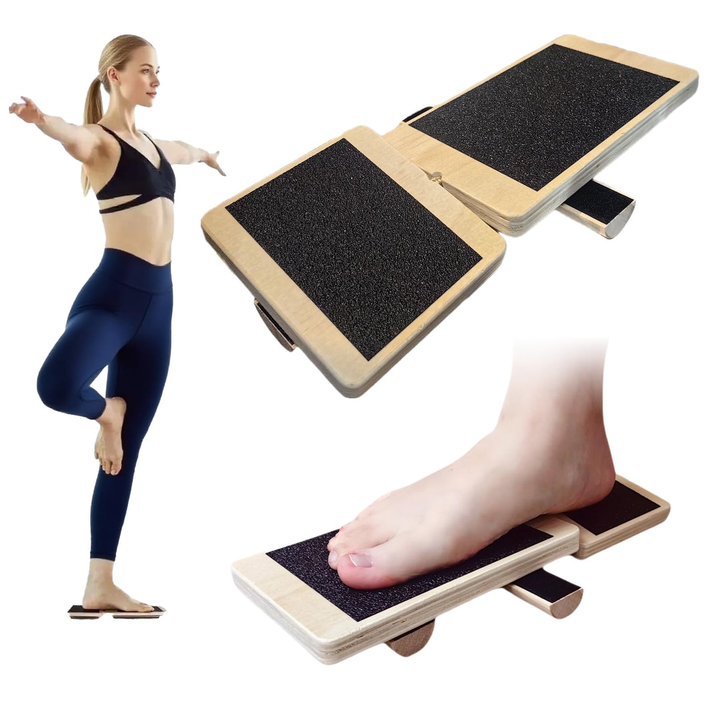 Ankle Strengthener，Ankle Balance Board，Foot Strengthener Trainer for Sprained Ankle，Balance Training，Home Gym Fitness Equipment