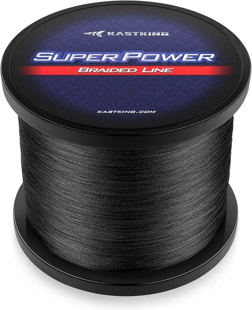KastKing SuperPower Braided Fishing Line - Abrasion Resistant & Zero Stretch - Smaller Diameter, Must-Have Gear