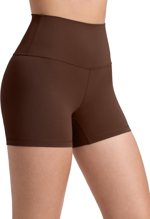 CRZ YOGA Biker Shorts - Butterluxe High Waisted Spandex for Women's Workout | 4'' Length