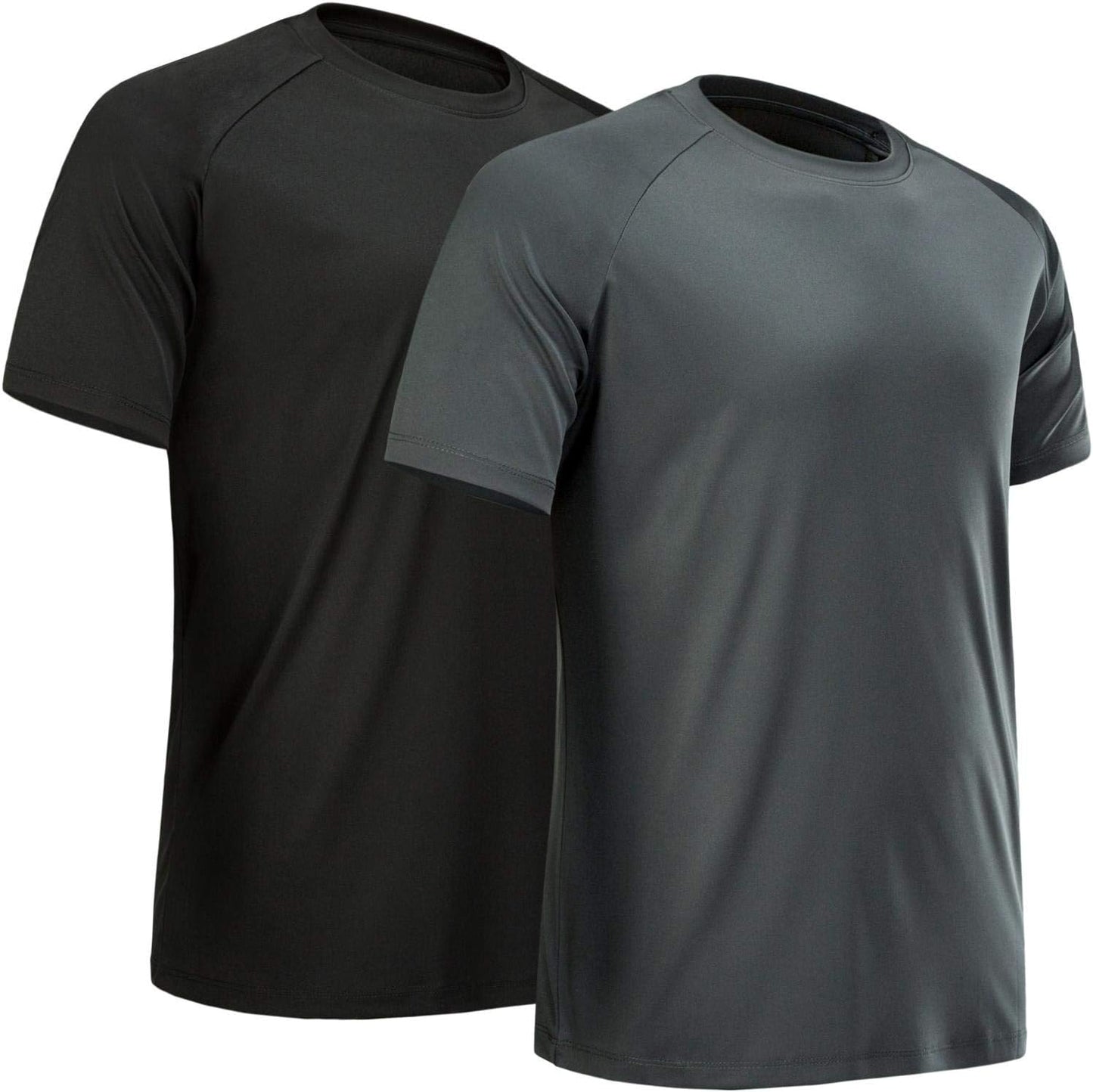 Skiennix Men's Athletic Workout Shirt - Quick Dry Short Sleeve T-Shirt for Gym | Moisture-Wicking