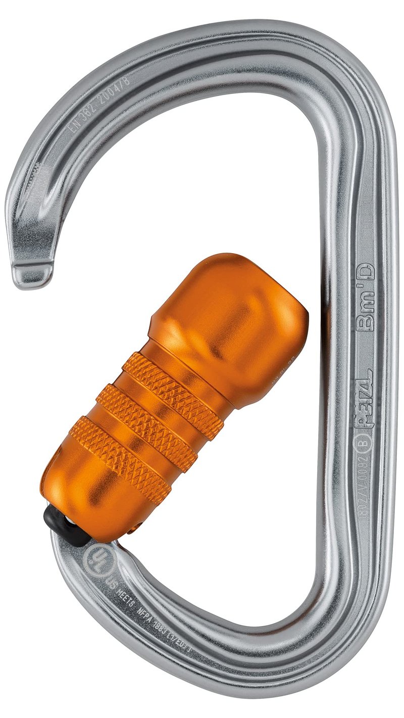 Petzl Bm'D ANSI Carabiner - Gray