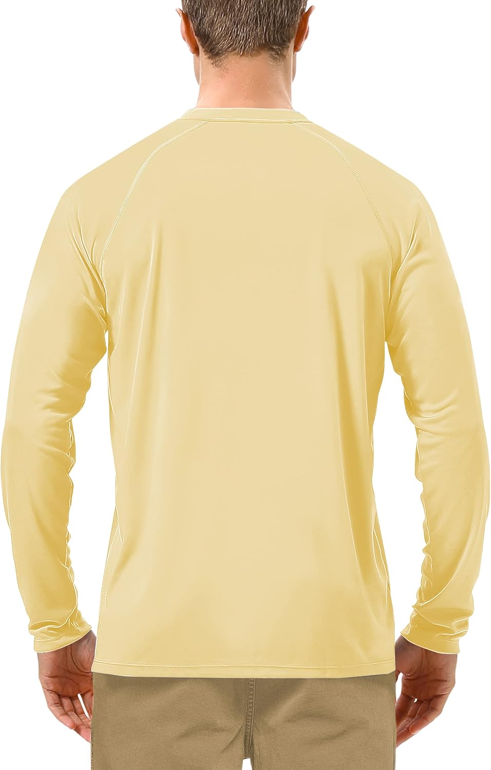 Roadbox Men's UPF 50+ UV Sun Protection Long Sleeve Shirt - Ideal for Fishing, Hiking, and Running