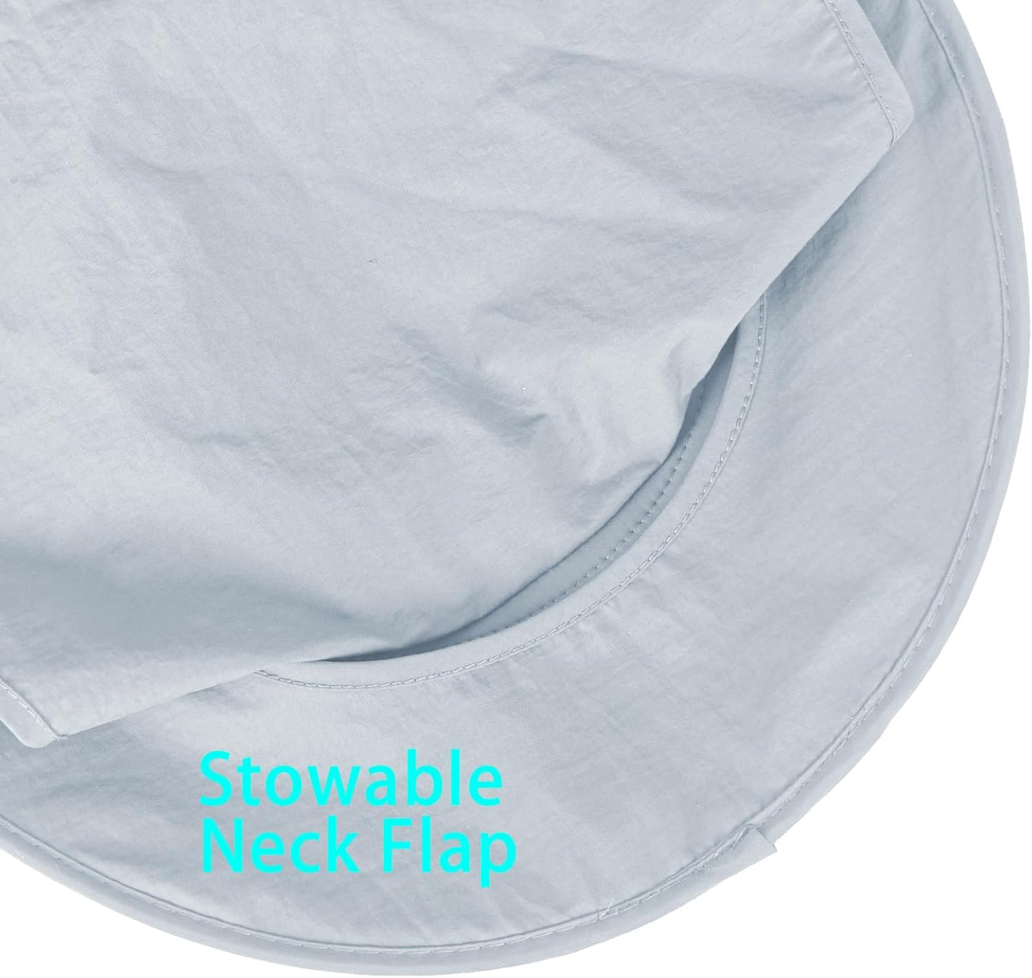 Skiennix Sun Hat - UPF 50+ Breathable Wide Brim Fishing Bucket Hat | Summer UV Protection with Neck Flap