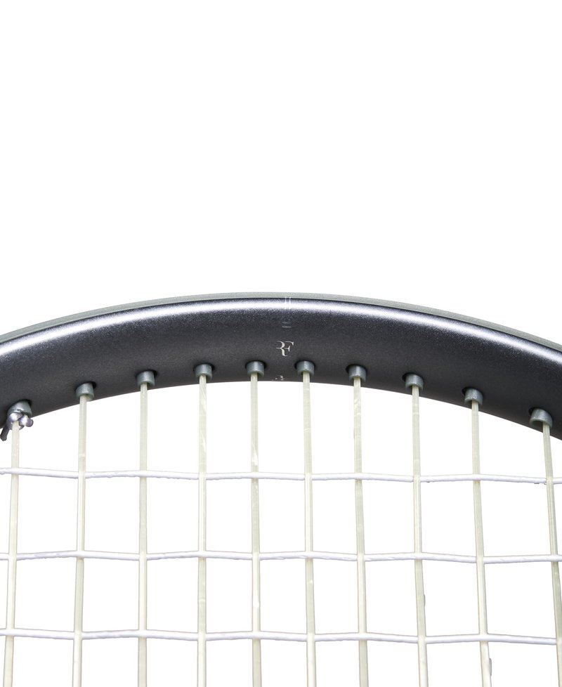 Wilson RF 01 Pro Strung Performance Tennis Racket - Grip Size 2-4 1/4", Strung with Sensation 16 Natural at Mid Range Tension