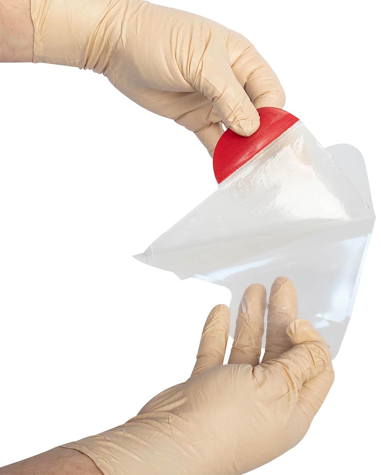 North American Rescue HyFin Chest Seal Occlusive (Single Pack) NAR Individual Compact Dressing for Open Chest Wounds, Trauma (10-0015)