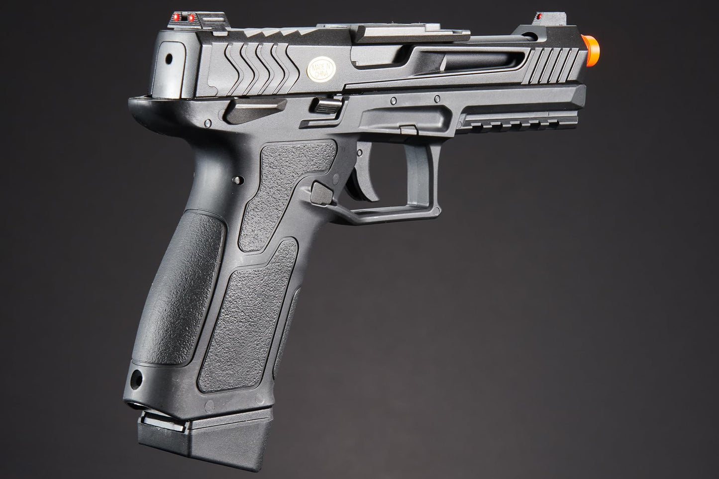Lancer Tactical LTX Competition GBB Gas Blowback Airsoft Pistol (Black)