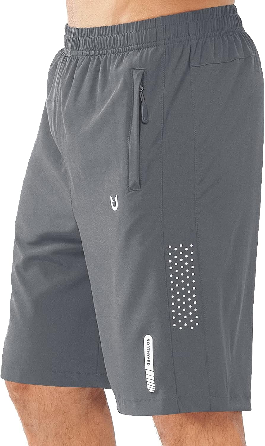 NORTHYARD Men's Athletic Running Shorts - Quick Dry Lightweight Gym Workout | 7"/9"/5" Sizes