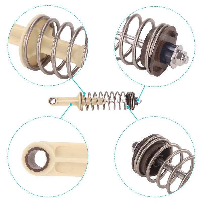 10L0L Golf Cart Accelerator Return Spring Rod Retainer Assembly Fits Club Car DS 1996-up, Replaces OEM# 101817401 101796201 1017378