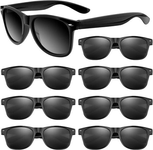 ASTARON Novelty Sunglasses for Kids - 8 Pack Summer Beach Party Favors | Fun Goody Bag Fillers