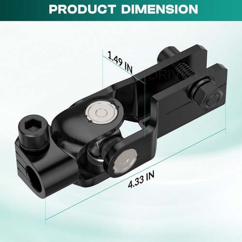 DRIVE UP Golf Cart Steering Yoke Assembly for EZGO RXV 2008-up Gas and Electric Models, Replaces OEM 604613