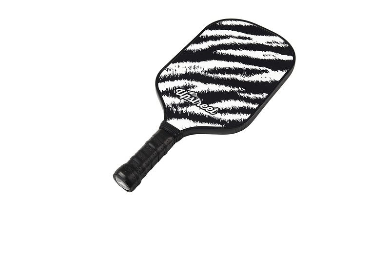 Upstreet Graphite Pickleball Paddle Set | Gold Blue Silver Glitter Cheetah Snakeskin Tiger | Pickleball Rackets Include Padded Cover, Lightweight Honeycomb Composite Pickleball Paddles for Women & Men