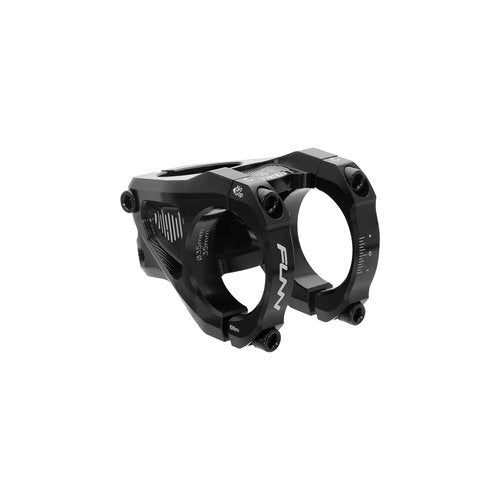 Funn Equalizer Bike Stem with 10mm Drop or Rise - Length 35mm stem with 35mm Bar Clamp, Durable and Lightweight Alloy Bike Stem for Mountain Bike and BMX Bike (Black)