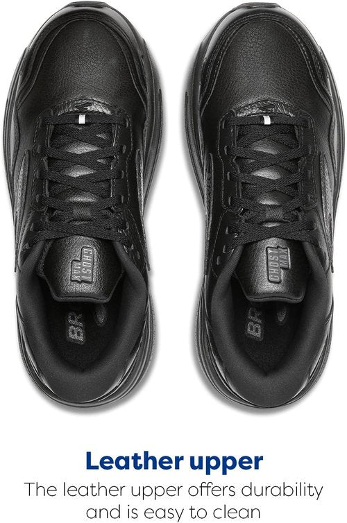 Brooks Men's Ghost Max Running Shoes - Suede/Leather, Neutral Comfort for Walking & Running