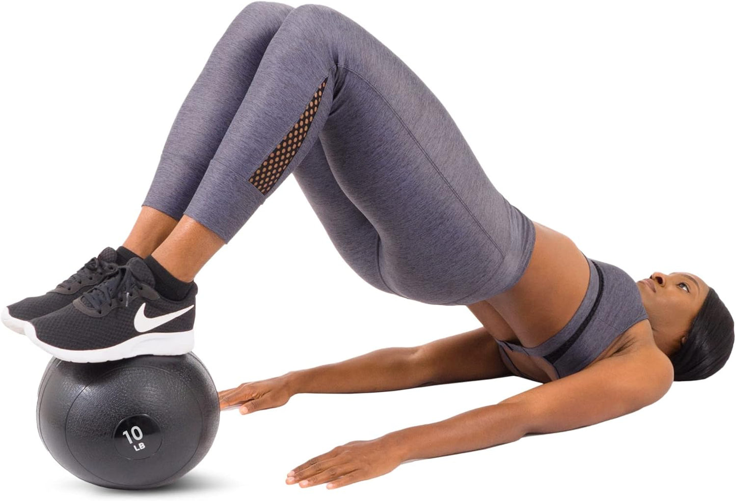 ProsourceFit Slam Medicine Balls - Textured Grip for Strength & Conditioning | 5-50lbs Options