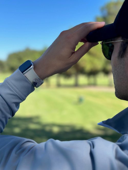 PS23 Product Development, LLC Magnetic Golf Ball Marker & Smart Watch Band Attachment (American Flag, Red White & Blue)