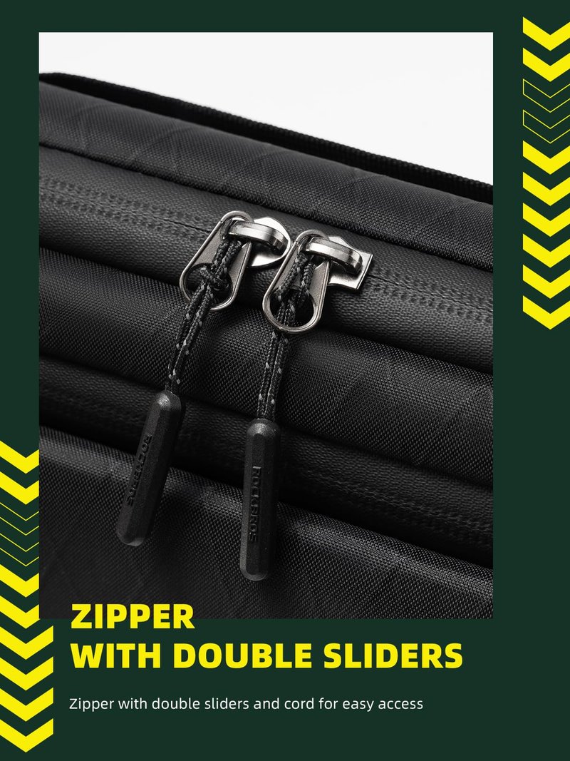 ROCKBROS Bike Handlebar Bag, 2.1L Large Capacity Bike Front Bag, Quick Release Handlebar Bags for Bicycles Scooters, Multifunctional Shoulder Waist Bag