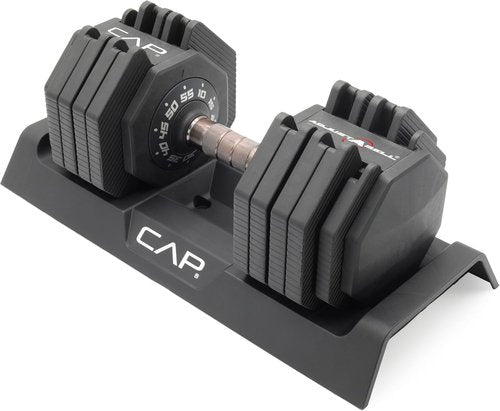 CAP ADJUSTABELL Adjustable Dumbbell Weights - Versatile Singles & Pairs | 12.5 lb, 25 lb & 55 lb Options