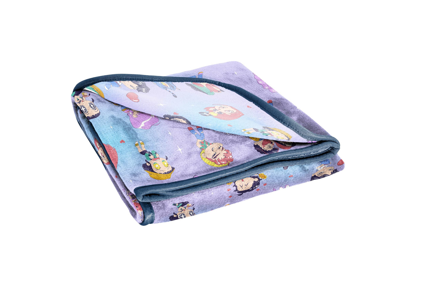 Jay Franco Kpop Demon Hunters Kids Throw Blanket - Huntrix & Saja Boys