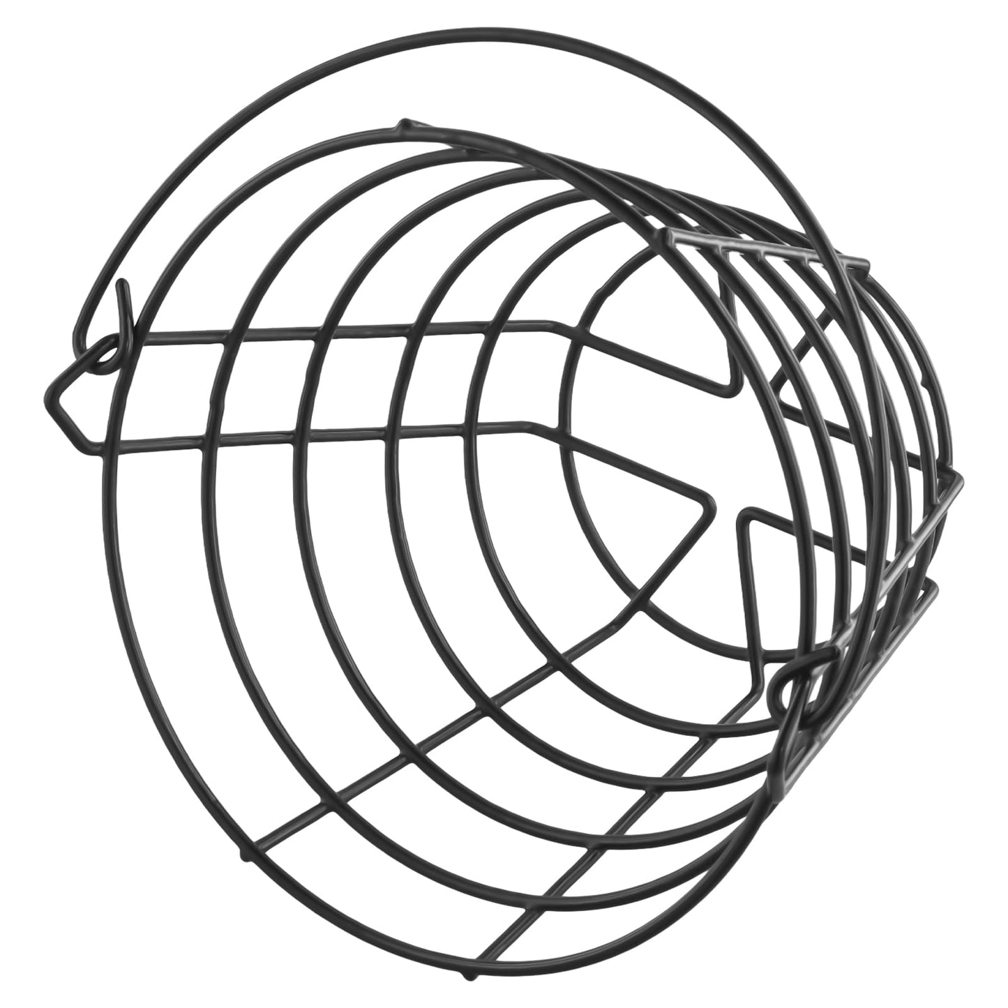 HAKZEON 2 PCS Stainless Metal Golf Ball Basket, Holds 100 Balls Golf Ball Container Bucket, Golf Container with Handle