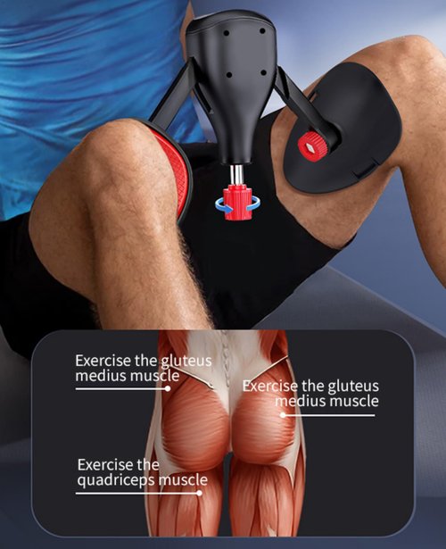 FJFQXY Kegel Exercise Pelvic Floor Exercise Devices 0-77 lbs, Thigh Trainer with Replaceable Handle Fit Pelvic and Thigh , Inner Thigh Exerciser Kegel Exerciser Pelvic Floor Muscle for Women Men