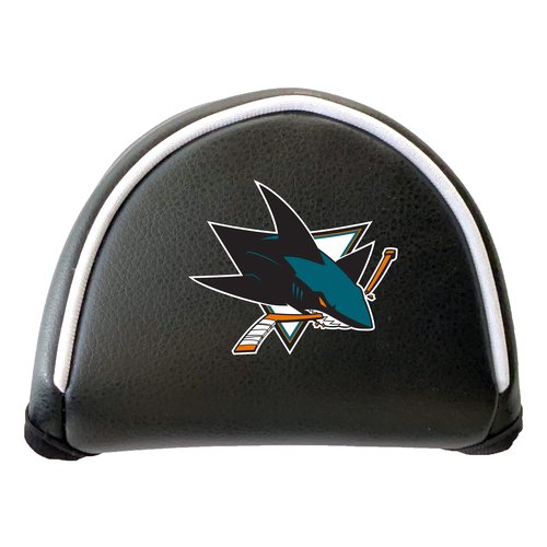 Team Golf NHL SAN Jose Sharks Putter Cover - Mallet (Color) - Printed Team Golf NHL Putter Cover - Mallet Printed, Fits Most Mallet Putters, Easily Slips on and Secures with Velcro Closure