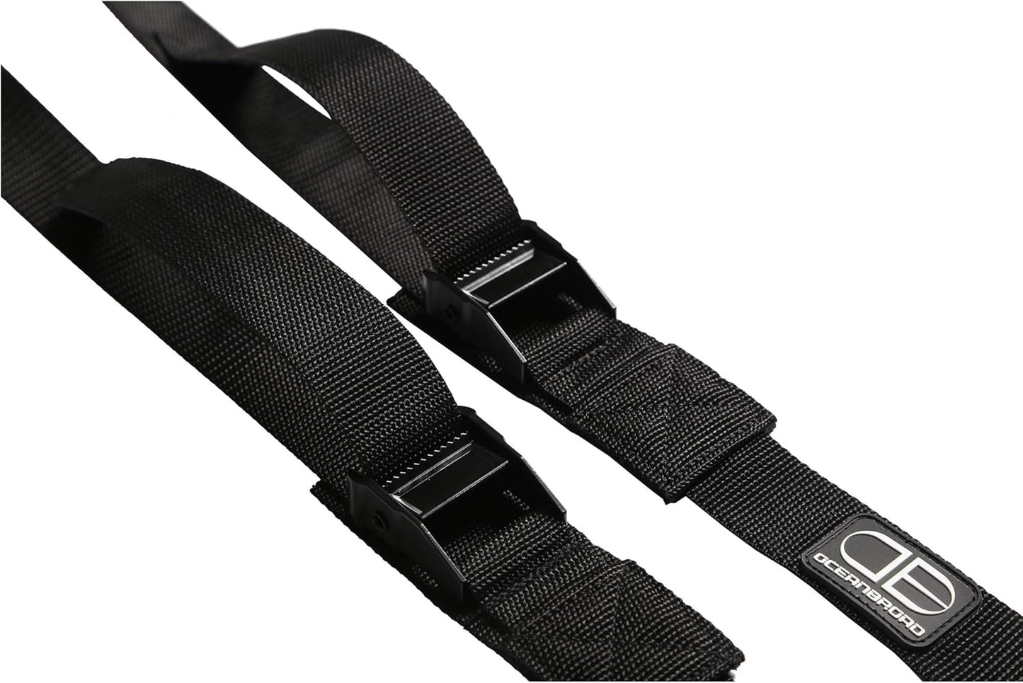 OCEANBROAD Kayak Tie Down Straps - 1.5 Inch, 13 Feet, 2 Pack | Secure Your Surfboard & Canoe