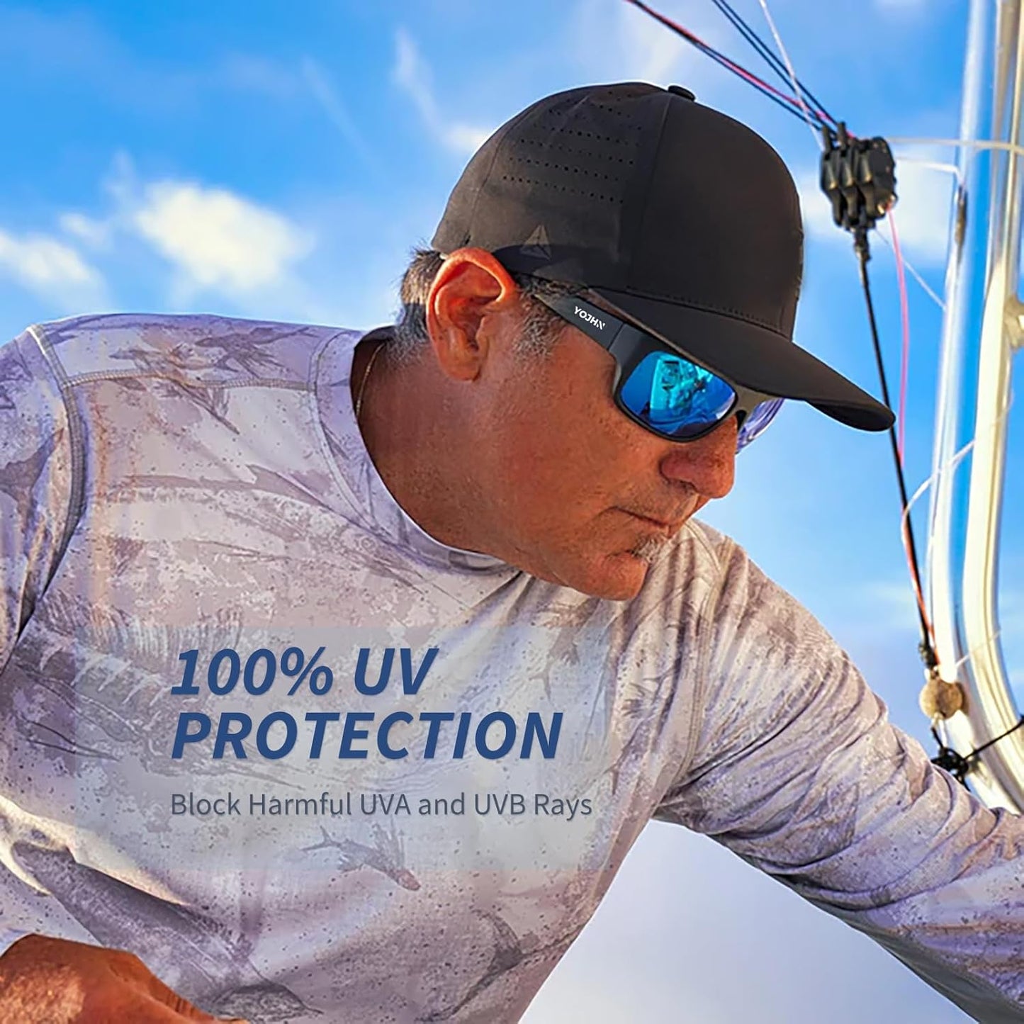 Skiennix Floating Polarized Fishing Sunglasses - UV Protection for Men & Women | Ideal for Water Sports