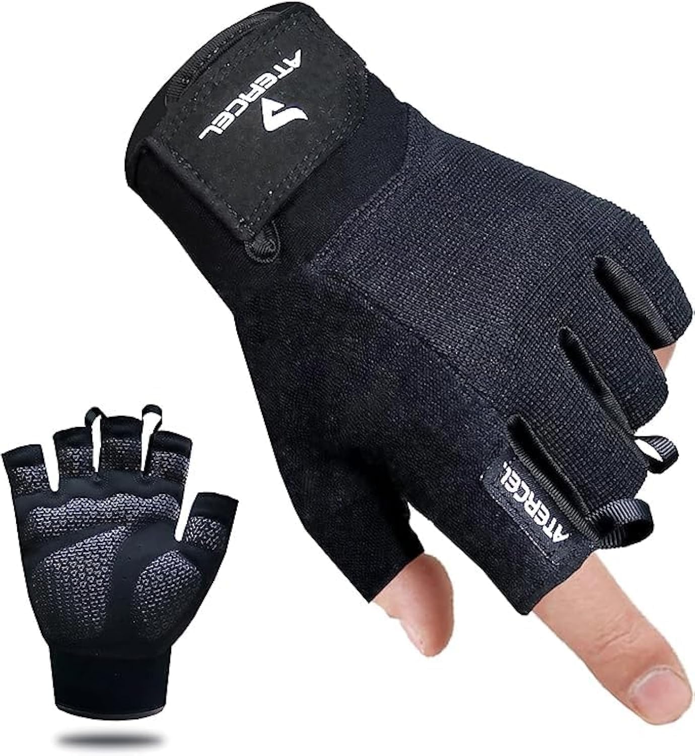 ATERCEL Workout Gloves - Breathable Exercise Gloves for Weight Lifting & Cycling | Unisex Fit