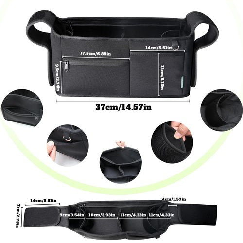 Golf Bag, Push Cart Golf Organizer, Golf Storage Bag, Multifunctional Cart Bag Suitable for Various Cart Storage Bags with Handles