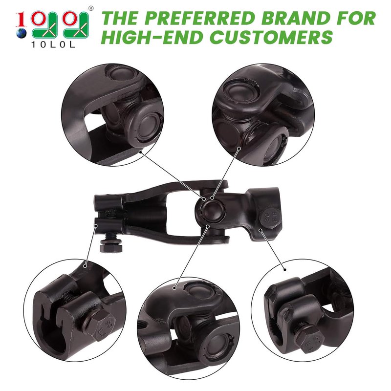 10L0L Golf Cart Steering Lower Yoke for Club Car Precedent 2004 up & Tempo 2018 up, OEM# 103810201