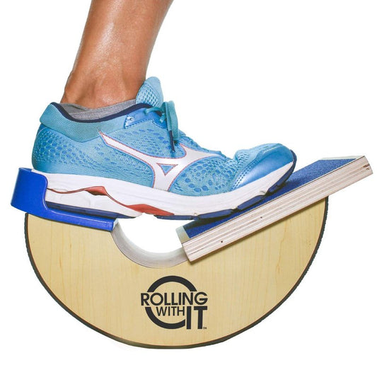 Rolling With It Premium Calf Stretcher and Foot Rocker for Plantar Fasciitis Relief, Achilles Tendonitis, Increase Mobility and Flexibility, Improve Range of Motion With our Foot Stretcher