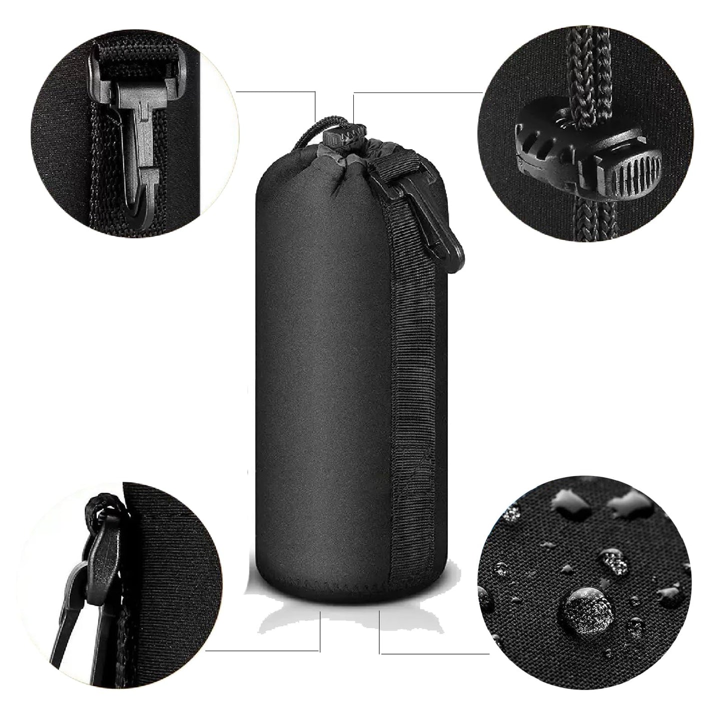 Euslbak 2 pcs1lb propane cylinder tank protective cover.1lb propane tank insulated cover,small1lb propane tank storage bag,1lb/16 oz Fuel Cylinder storage bag,Refillable Propane Cylinder Tank Cover.