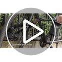 BANGTING Heavy Duty 4ft Bike Chain Lock with 110dB Alarm, Black
