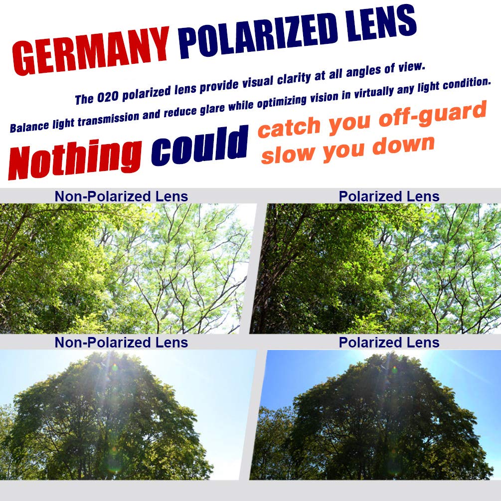 O2O Polarized Sports Sunglasses for Softball Baseball Men Women Teens Youth 020 Polarized Sunglasses