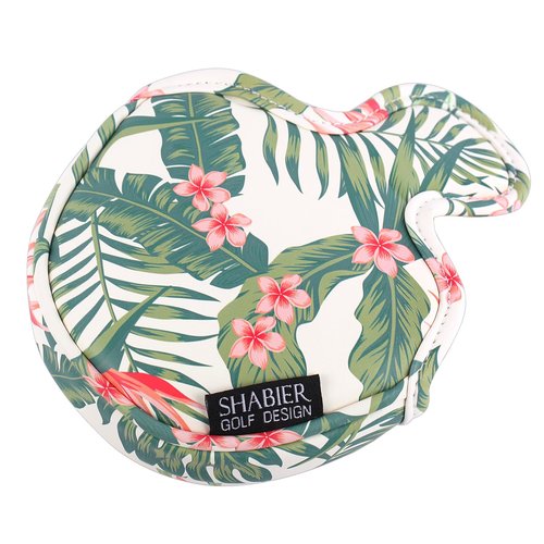 SHABIER Golf Mid-Mallet Headcover Hawaiian Style Design for Golf Putter Head Cover