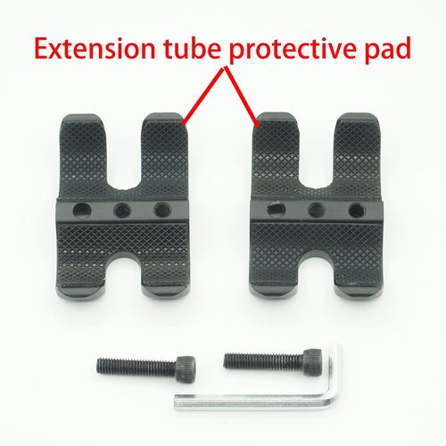 LYHgogo Extension Tube Clamp Stabilizer - Suitable for Magazine and Extension Tube Fixed Outdoor Sports Shooting Accessories (Black)